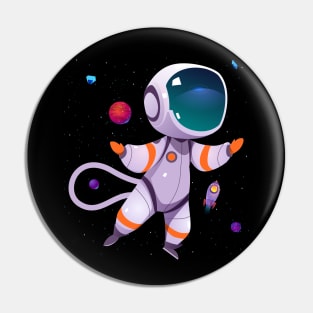 Astronauts in Space Pin