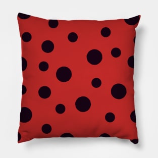 LadyBug Dots Funny Lazy Halloween Costume Pillow