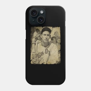 Ted Williams Playing For The Paci Phone Case