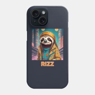 Rizz Sloth Phone Case