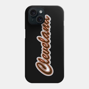 Football Fan of Cleveland Phone Case