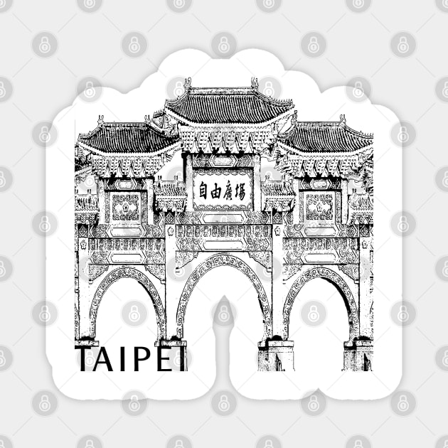 Taipei Magnet by TravelTs