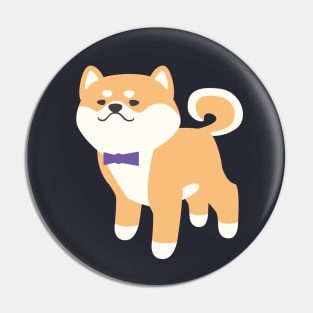 Formal Shiba Inu Pin