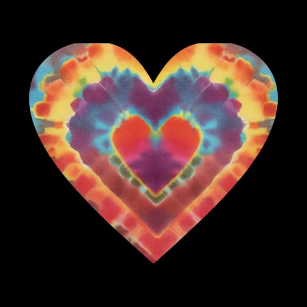 Tie Dye Heart by Pastoress Smith