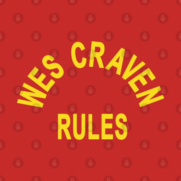 Wes Craven Rules! by HellraiserDesigns