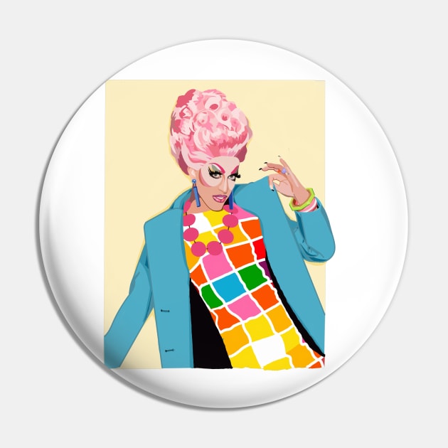 Acid Betty Pin by KaiVerroDesigns