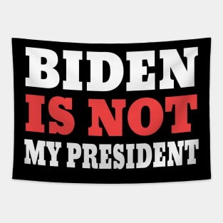 biden is not my president Tapestry