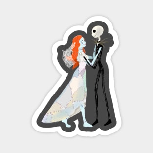 Jack and Sally Wedding Magnet