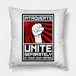 Introverts Unite - Separately Pillow