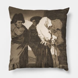 Poor Little Girls! by Francisco Goya Pillow