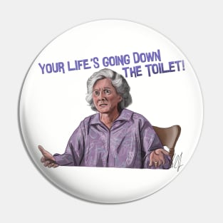 Moonstruck: Down the Toilet! Pin