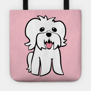 Maltese Dog Tote