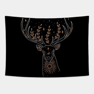 Magical Deer Tapestry