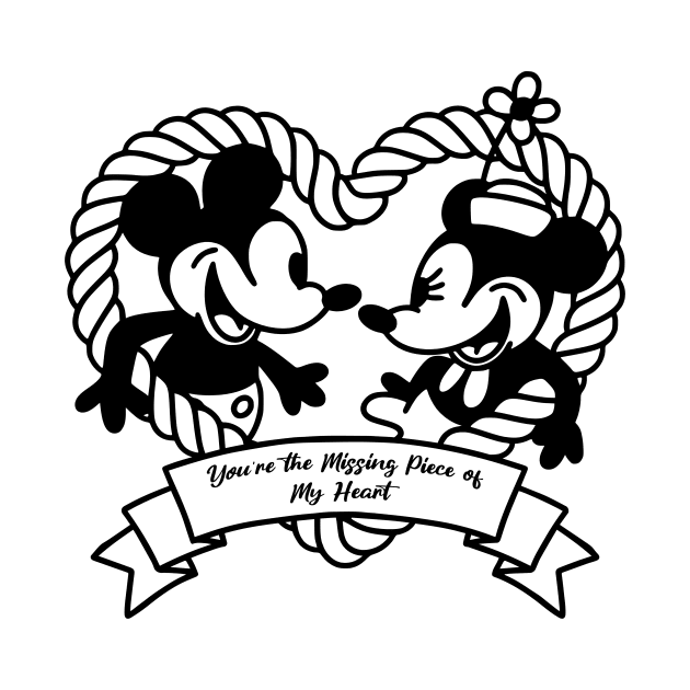 Valentine's Day Steamboat Willie by InkPxel