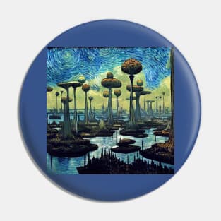 Starry Night in Kashyyyk Pin