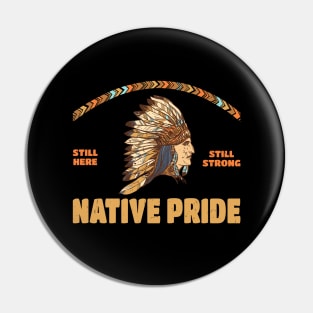 Native American Native Pride Pin