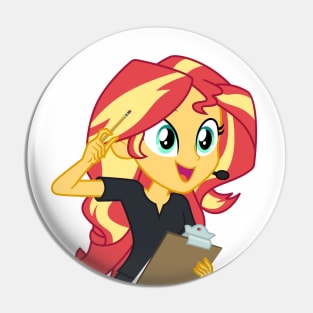 Director Sunset Shimmer 1 Pin