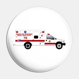 Chicago Fire Department Ambulance Pin