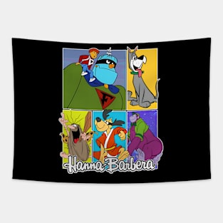 Hanna Barbera Characters 2 Tapestry
