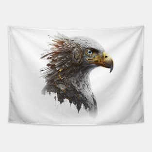 Iron eagle face Tapestry