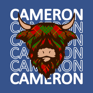 Clan Cameron - Hairy Coo T-Shirt