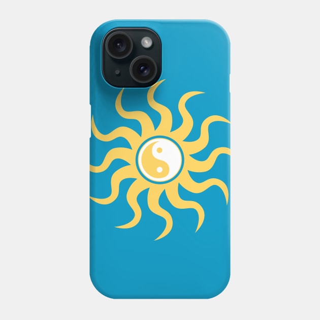 Yin yang sunshine Phone Case by Gaspar Avila