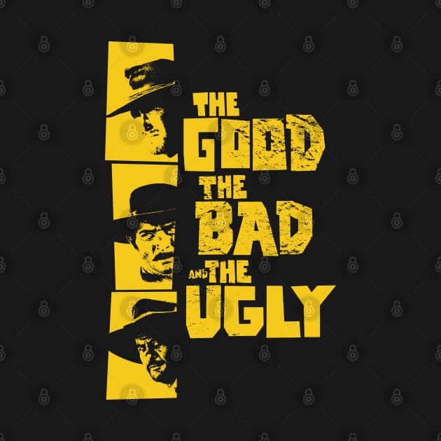 The good the bad and the ugly - Spaghetti Western by Sergio Leone by Boogosh
