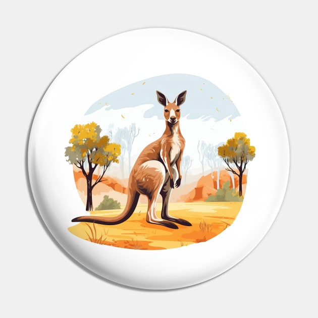 Cute Kangaroo Pin by zooleisurelife