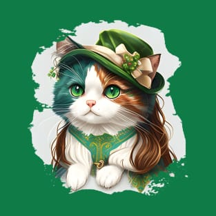 Yes, I'm Ready For St. Patrick's Day Festival Cat Lover T-Shirt