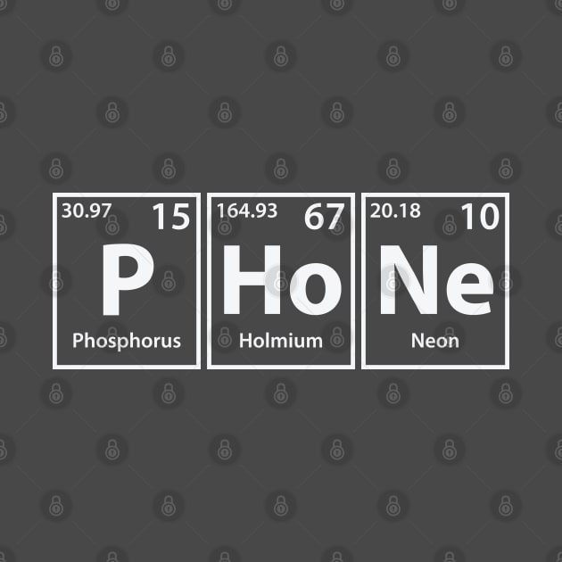 Phone (P-Ho-Ne) Periodic Elements Spelling by cerebrands