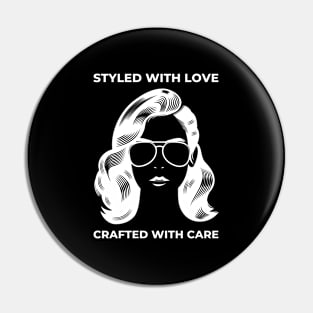 funny hairstylist hairdresser haircutter cosmetologist Pin