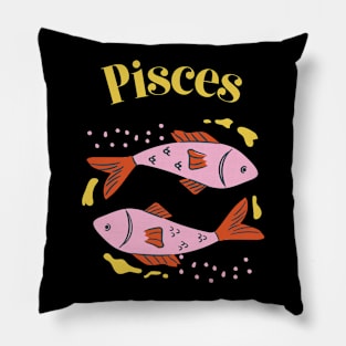 Pisces Zodiac Sign Star Astrology Pillow