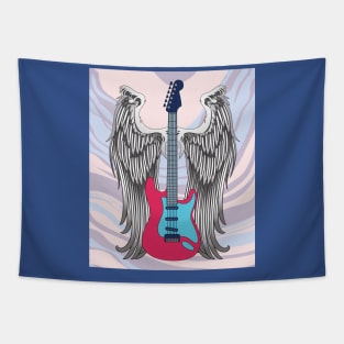 Favorite Instrument Guitar Grand Piano Tapestry