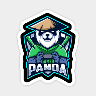 Gamer Panda Magnet