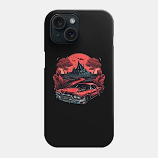 Red car Funny design Phone Case