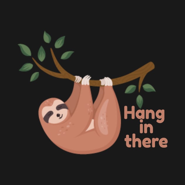 Sloth-Hang in there by shohratkamalov