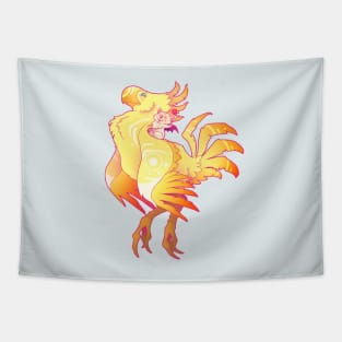 Moogle and Chocobo Sunrise Tapestry