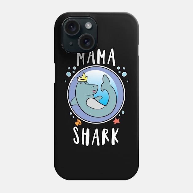 'Mama Shark' Cool Hammerhead Shark Phone Case by ourwackyhome