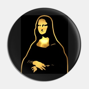 Mona Lisa | Gold Series | Pop Art Pin