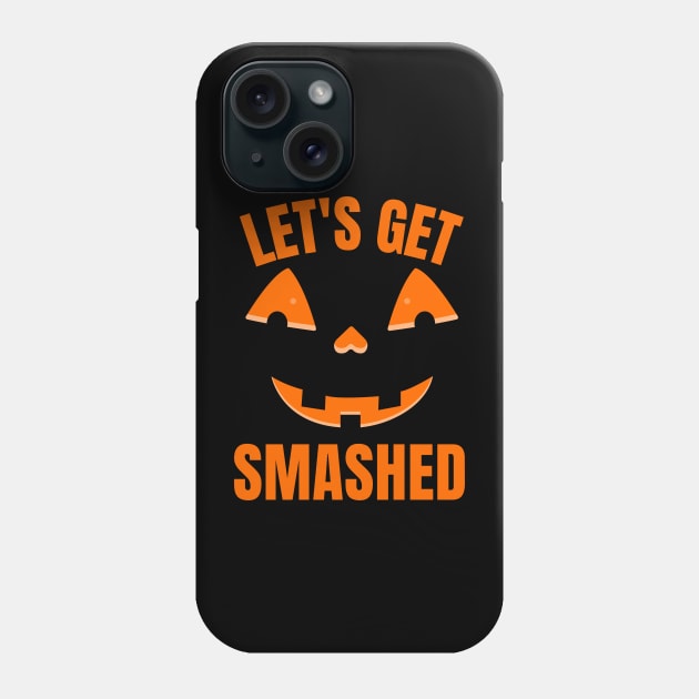 Pumpkin beer let's get smashed Phone Case by Positively Petal Perfect 