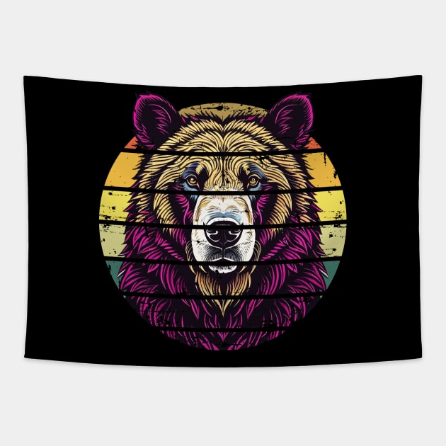 Vintage bear Tapestry by DeathAnarchy