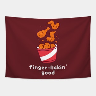 Finger-Lickin' Good Fried Chicken Tapestry