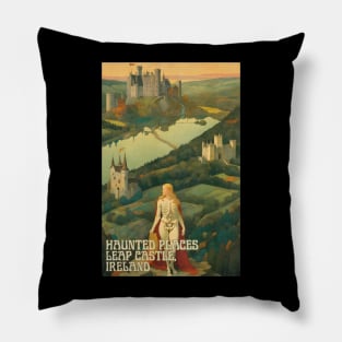 Haunted Places Leap Castle Ireland Ghosts Pillow