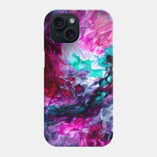 Wave of Acrylic Paint Phone Case