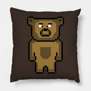 Pixel Pet Parade Bear Pillow