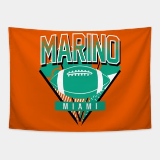 Marino Throwback Miami Football Tapestry