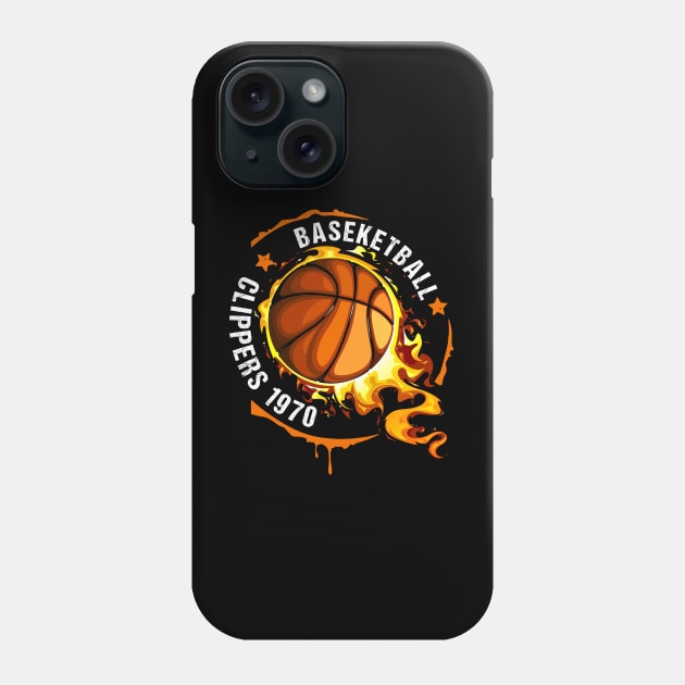Graphic Basketball Name Clippers Classic Styles Phone Case by Irwin Bradtke