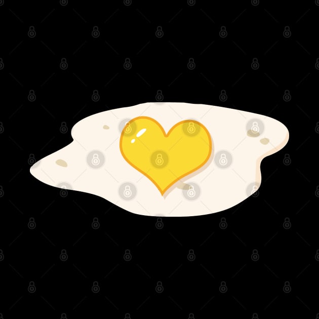 Love Heart Fried Egg by LunaMay