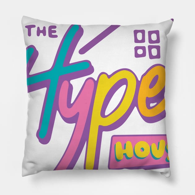 The Hype House Pillow by BlueLook