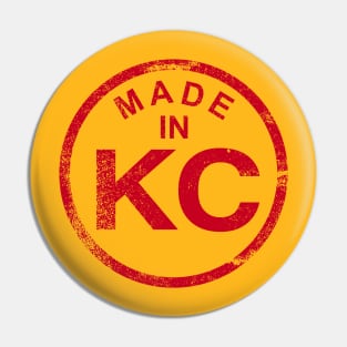 Made in Kansas City Missouri - Circle 2.0 Pin